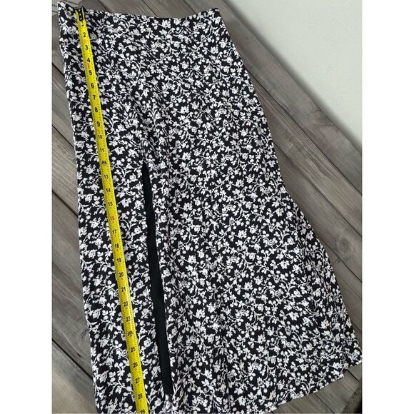 Maeve By Anthropologie The Lille Floral Side-Slit Midi Skirt Size 2 - Picture 8 of 10